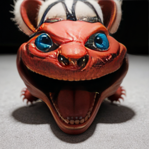 a monster that poseses toys