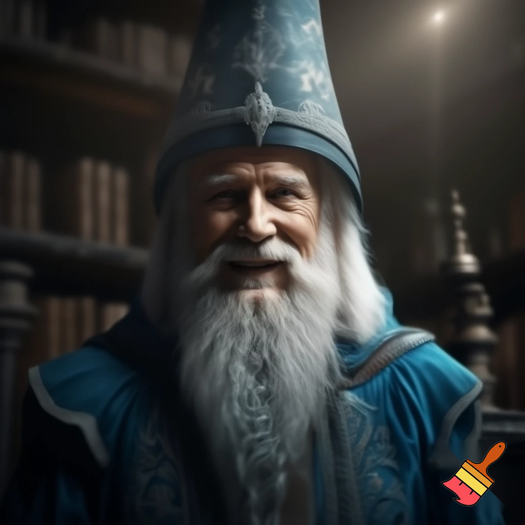 Santa Claus wizard hat