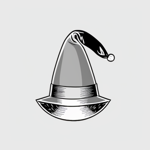 Our Christmas wizard hat