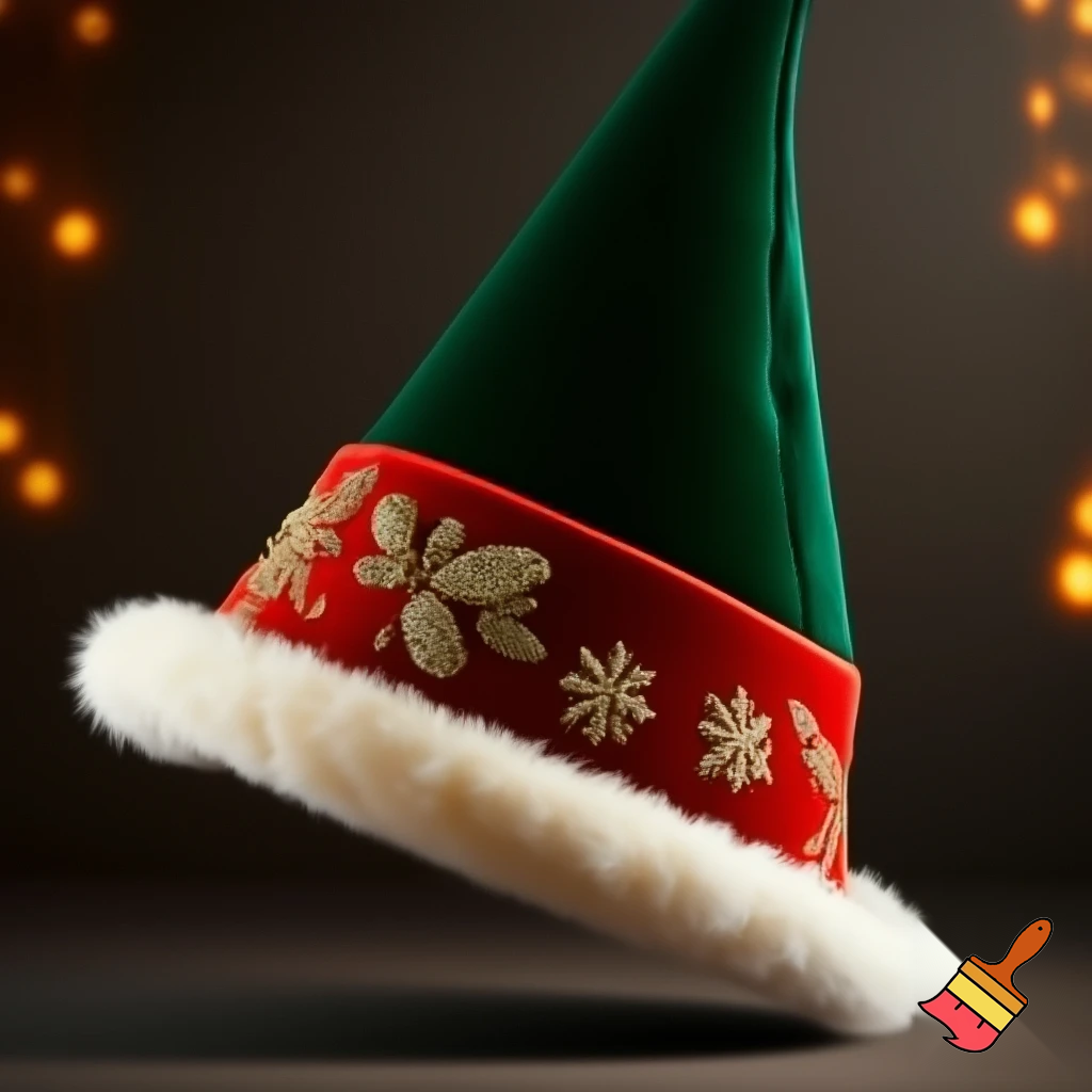 Christmas wizard hat