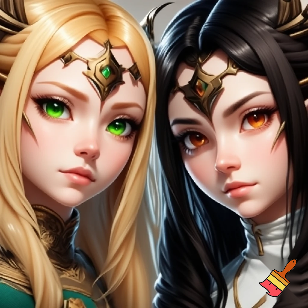 je souhaite générer un personnage d'anime ce sera une fille avec des cheveux long lisse et un peux ébouriffe elle sera moitié elfe  moitié démon  et elle aurat des yeux  vert perçant  