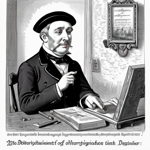 Hazme una viñeta del s. XIX satírica del imperio Alemán.
