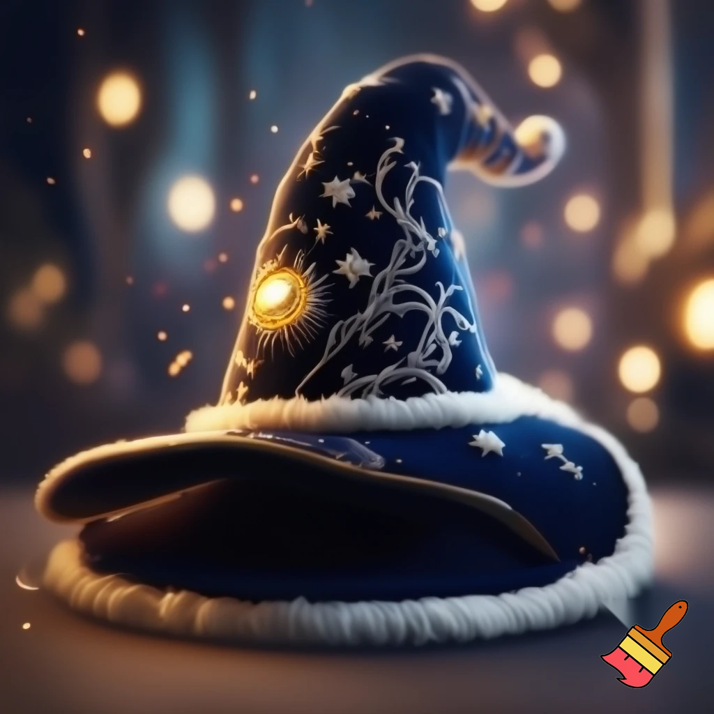 A wizard Christmas hat