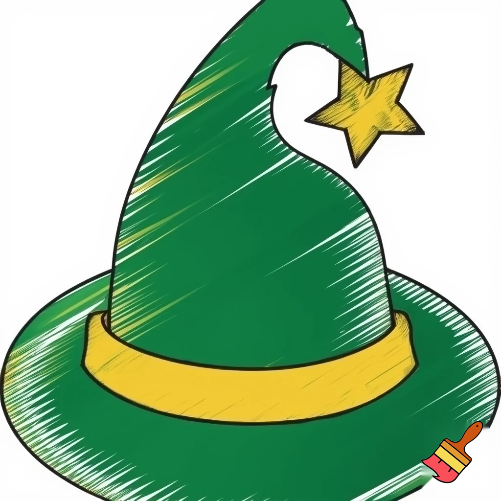 A wizard Christmas hat
