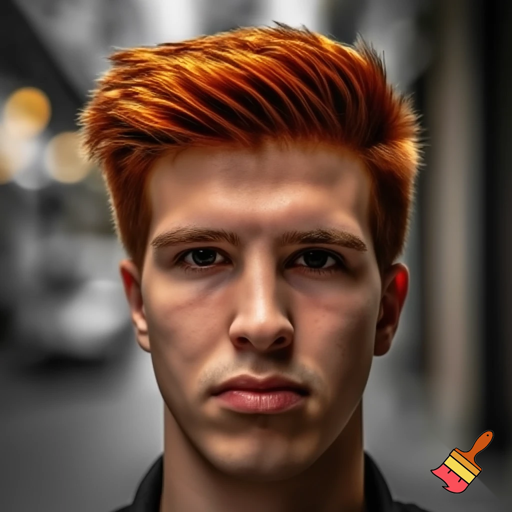 Man with red hair 
