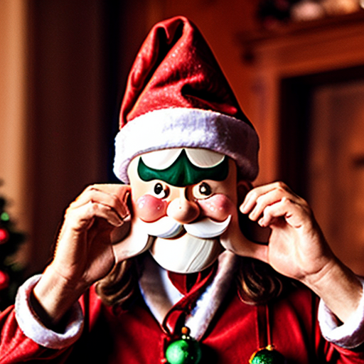 Santa Claus Nutcracker wizard nutcracker📿💫🌟✨⭐️ a wizard hat our Christmas hat Christmas nut