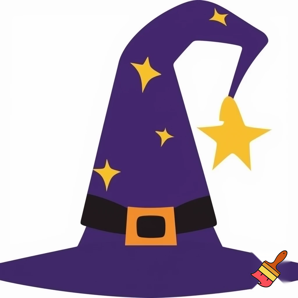 A wizard Christmas hat