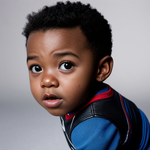 Miles morales and Invisible woman 
baby boy 