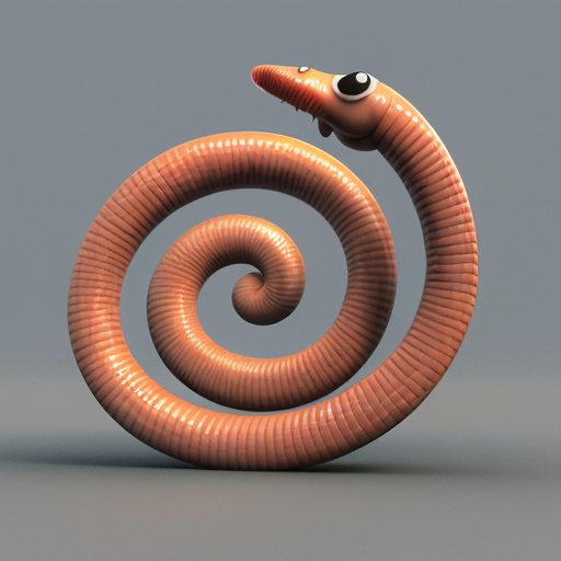 worm from worms 3d
