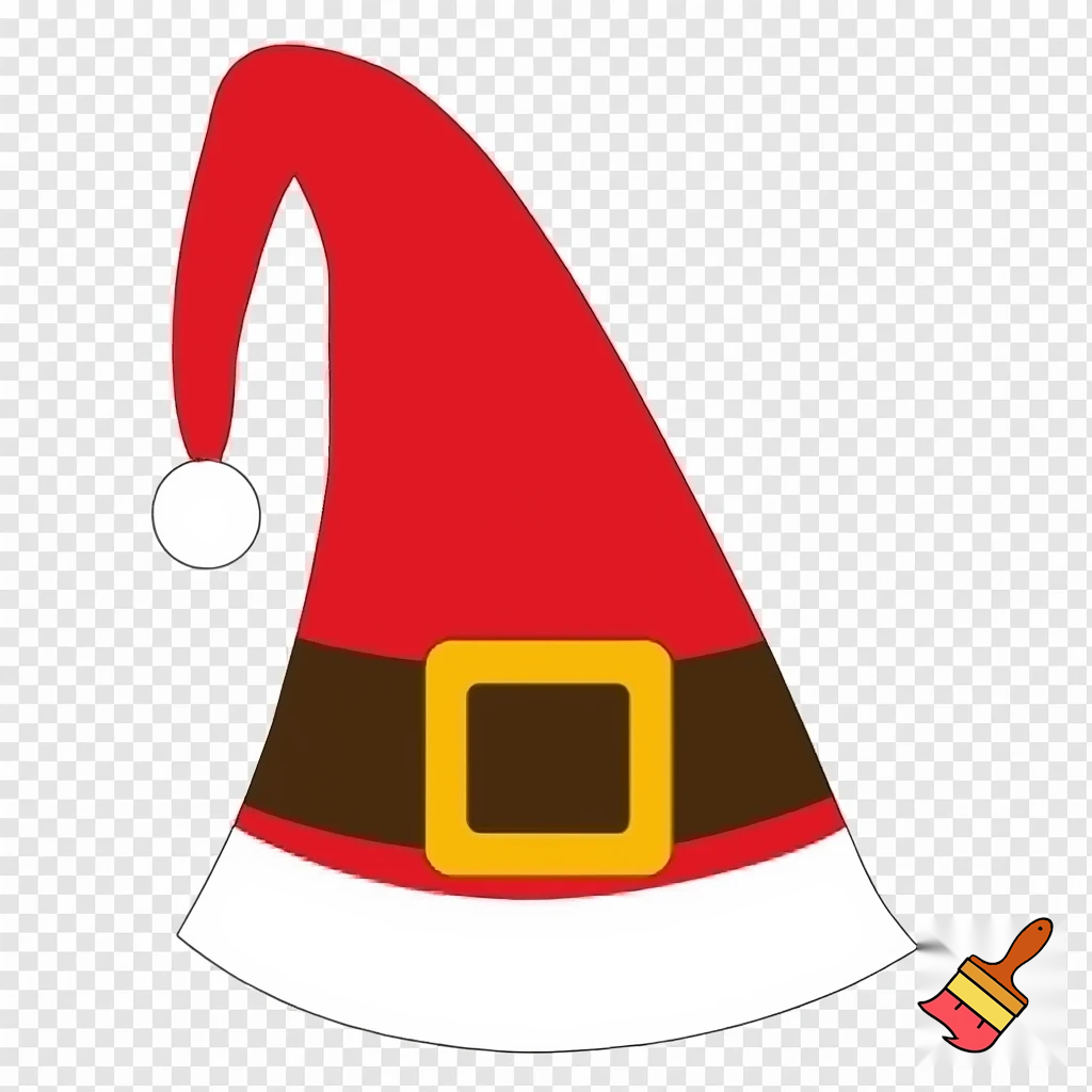 Christmas wizard hat
