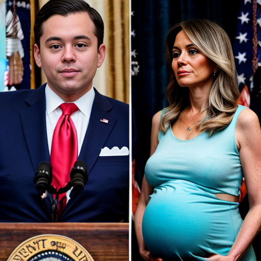 pregnant biden and a trump
