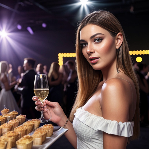 create visually pleasing atmosphere for the party event of the business 'Euphoria Party Organizers'
