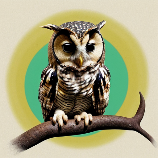 A snake combined with a owl