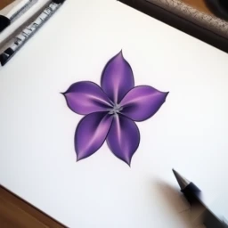 february birth flower tattoo