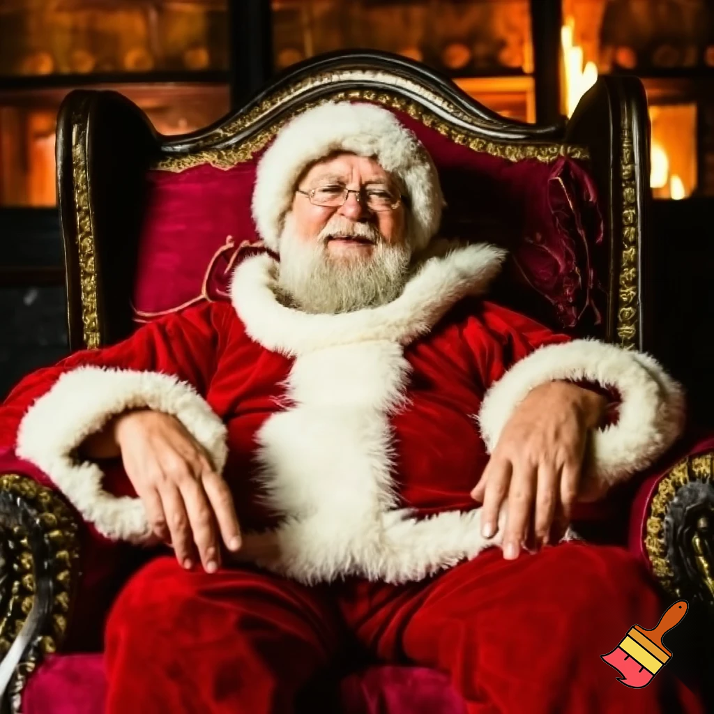 Santa Claus chair💫