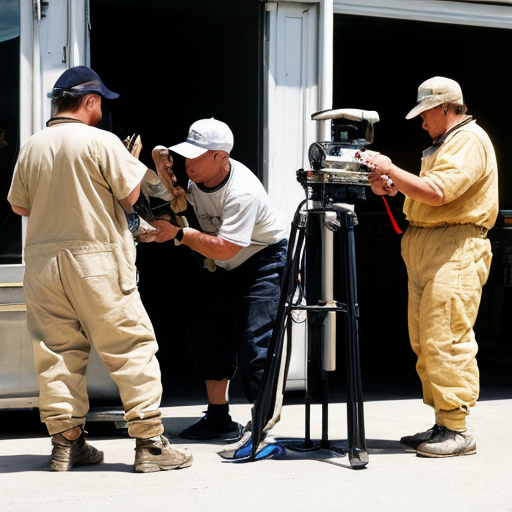 a famousnpeople doin a job