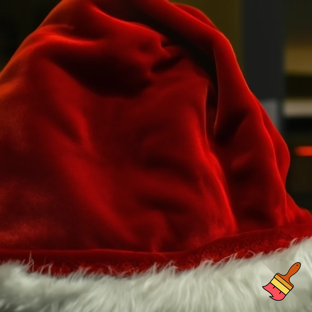 Christmas hat, Santa Claus hat velvet