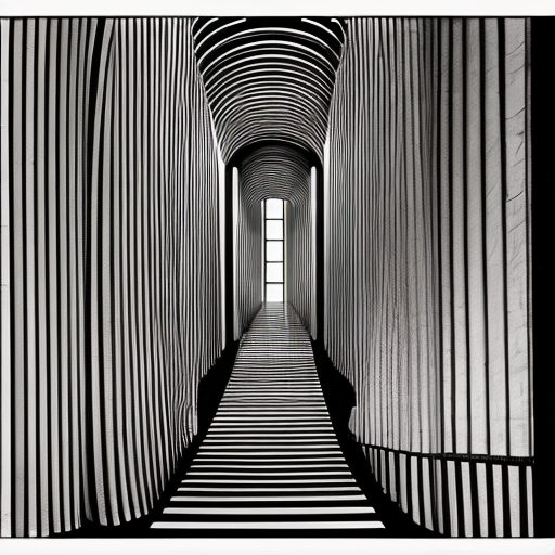 City inspired in the german expressionism architecture, exagerated forms and lines. Dasrk tone