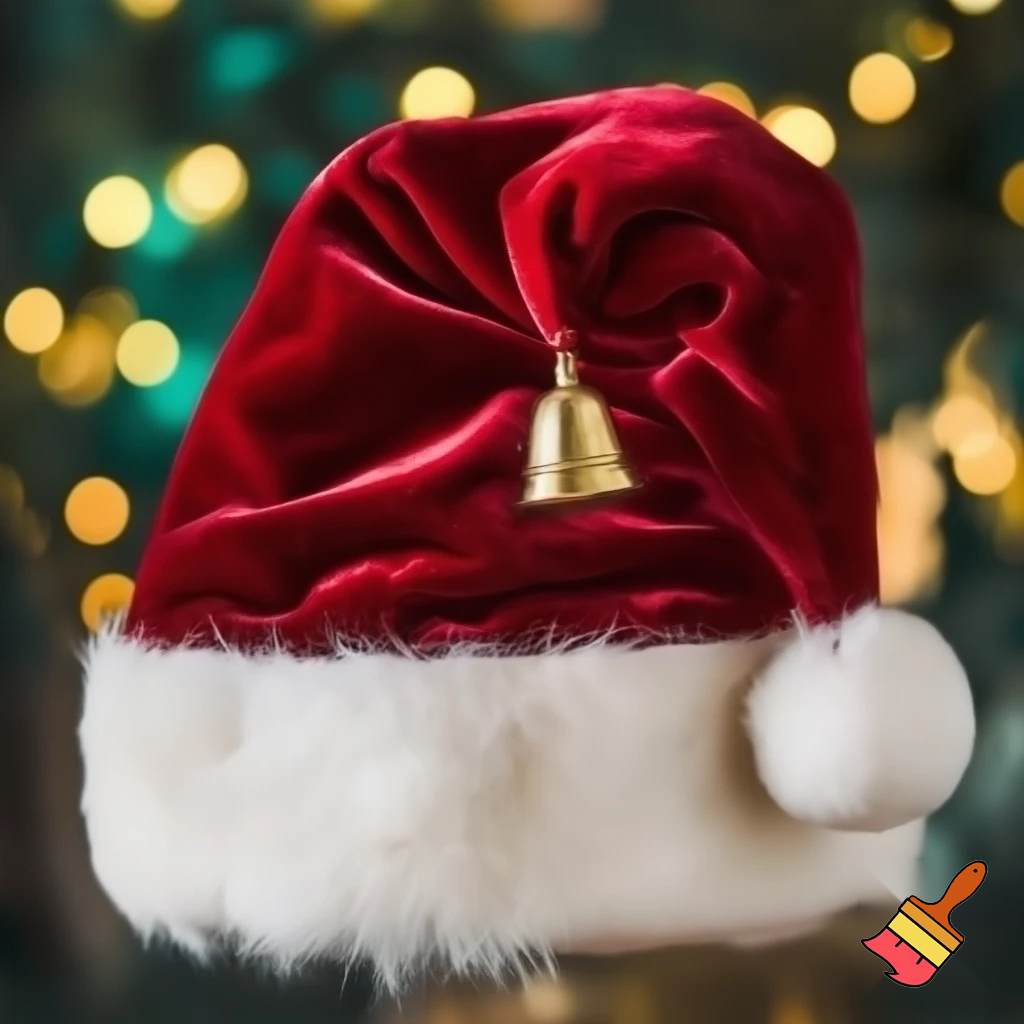Elf Santa Claus hat velvet Santa Claus elf hat Santa Clau elf hat velvet