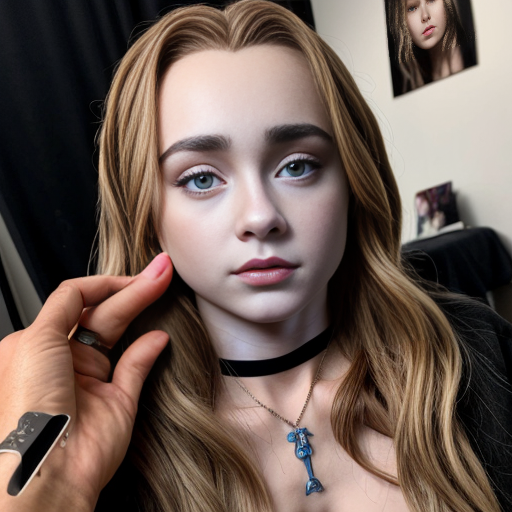 Jesus with Sabrina carpenter

