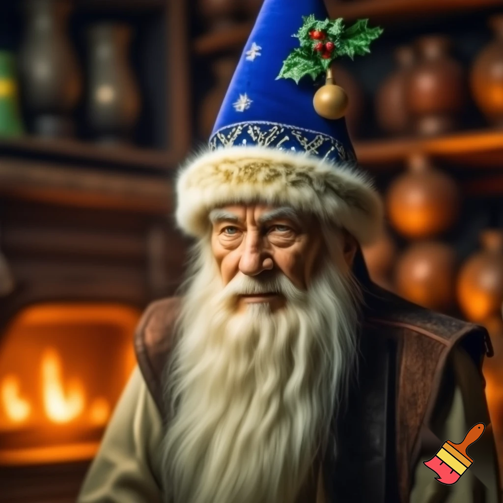 Wizard wizard hat Christmas hat

