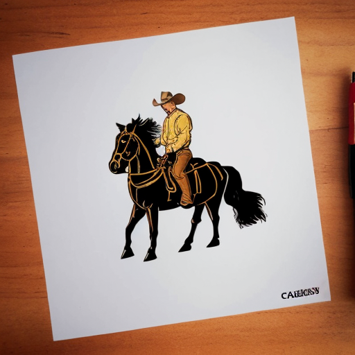 Creating a logo sticker with the text: "Mi Caballo Dorado" ONLY TEXT, NO IMAGE, NO HORSE, WESTERN STYLE
