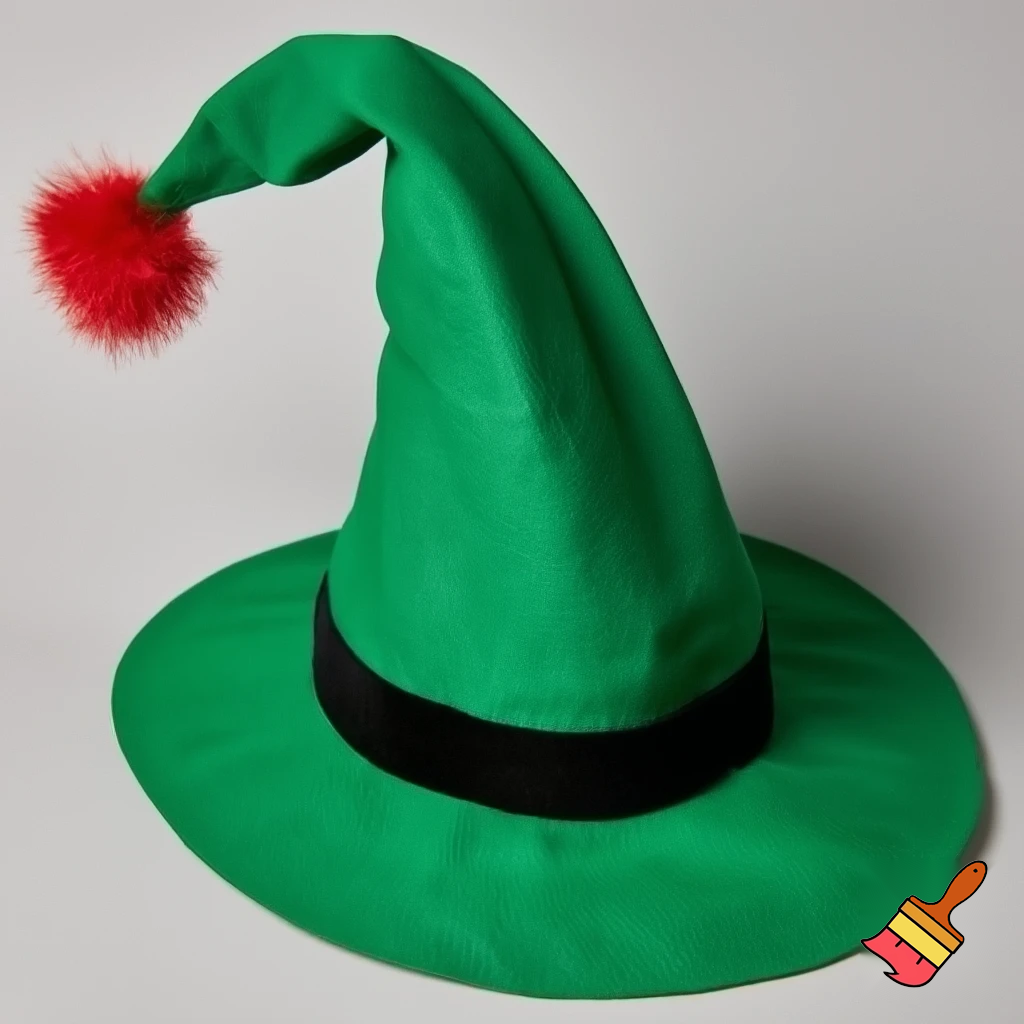 Christmas wizard hat
