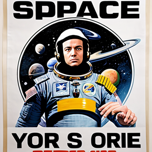 Space force recruiting poster

