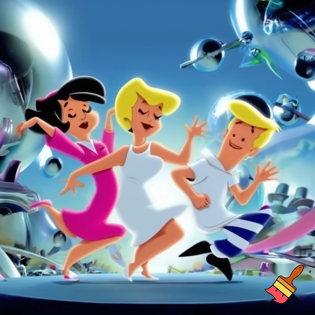 The Jetsons dancing 