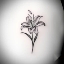 may birth flower tattoo