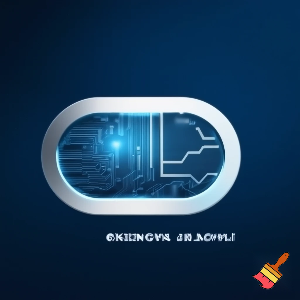 “Modern minimal logo of a pill with AI circuit lines. Clean, professional, medical + tech style. Add text (AiMedicineReviews)
