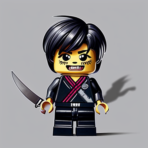 "A cute chibi-style illustration of three characters from the LEGO Ninjago universe showing Kai killing Cole and Zane with a knife. The characters are Kai, Cole, and Zane, each with their distinct hairstyles and ninja outfits — Kai with spiky dark brown hair and red ninja suit, Cole with black hair and a black ninja suit and Zane being the robot, light grey. All characters have fear in their eyes, scared expressions, and soft rounded features typical of chibi anime art. The scene is colorful, sketchy, and whimsical with bright outlines and pastel shading on a clean white background splattered with blood."