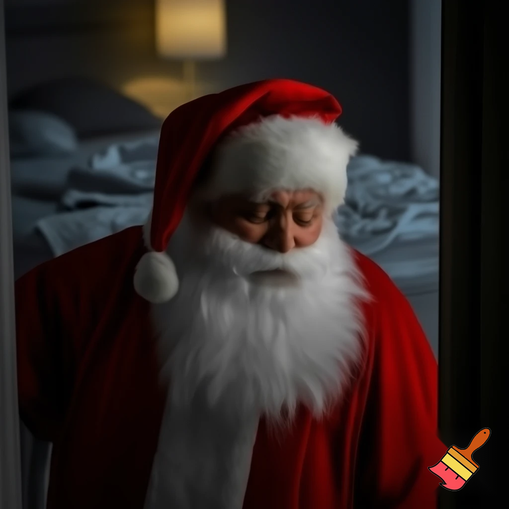 🚪 Santa Claus door Santa Claus Russia Santa Claus when you’re asleep asleep bedroom door only when you’re asleep