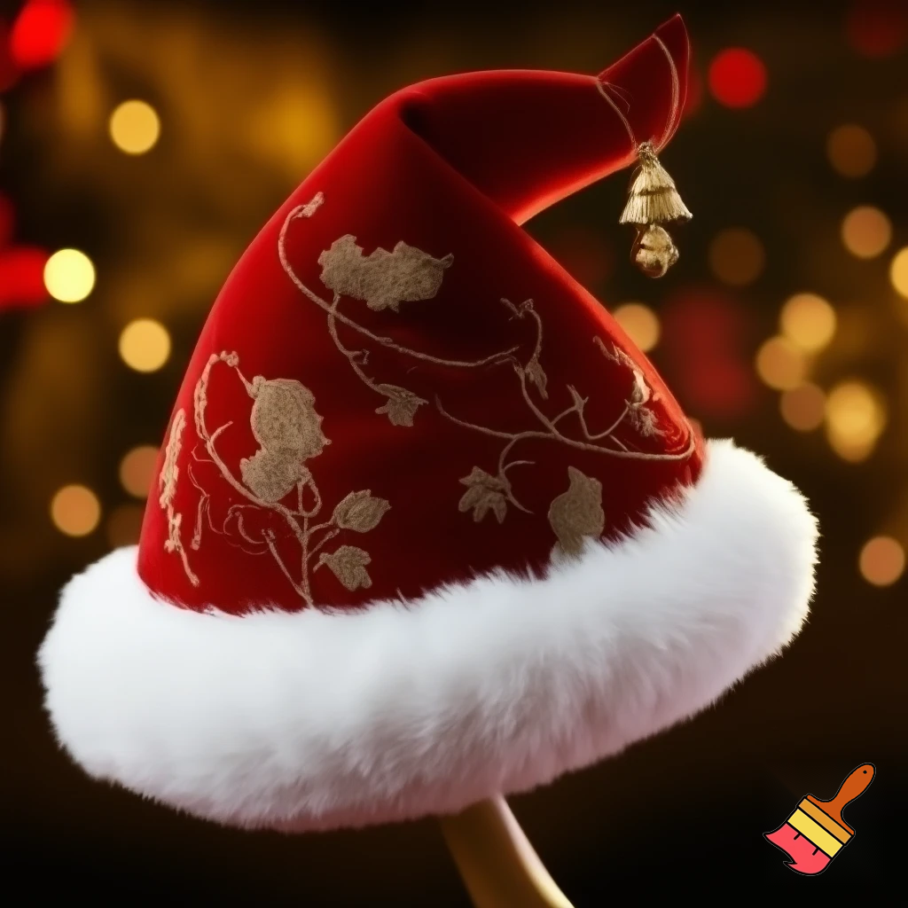 Christmas wizard hat