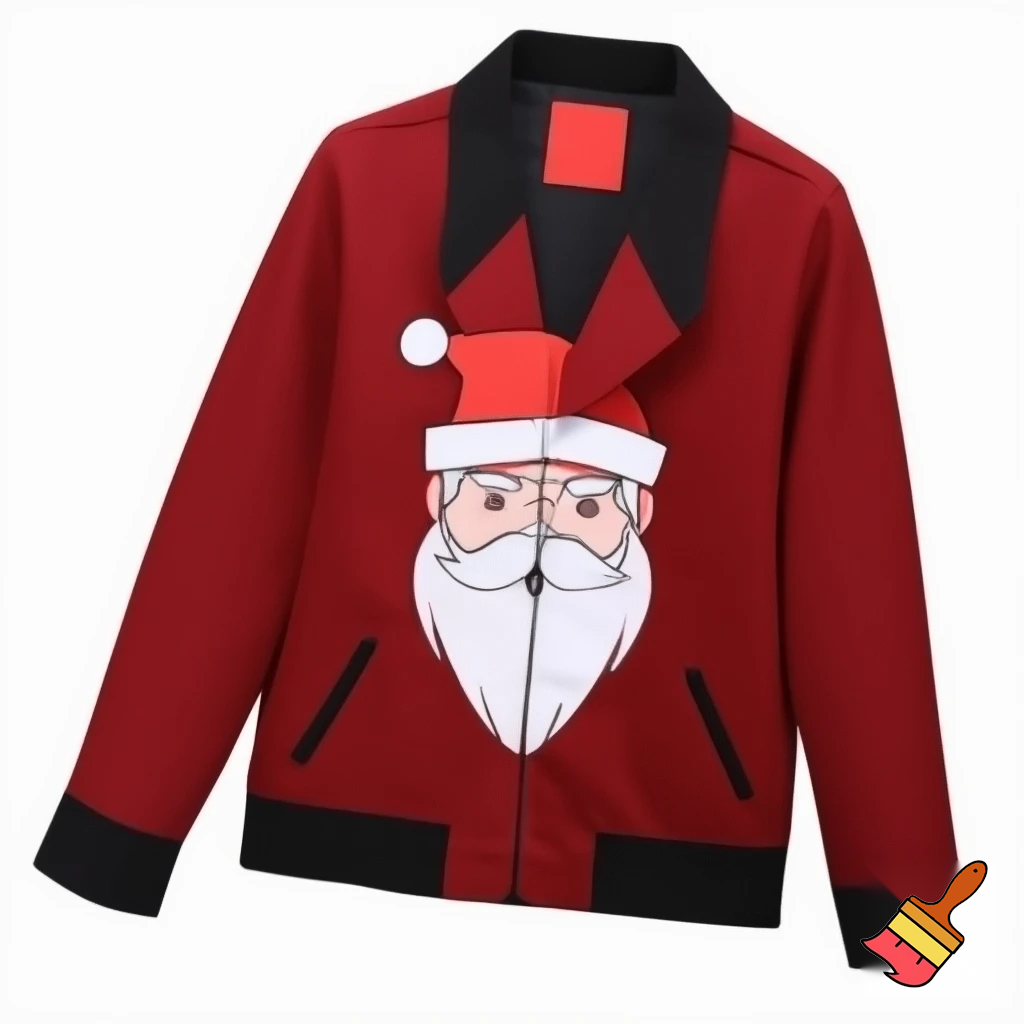 A wizard jacket Christmas jacket Santa Claus wizard