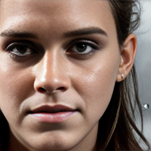 Emma Watson shot in the forehead