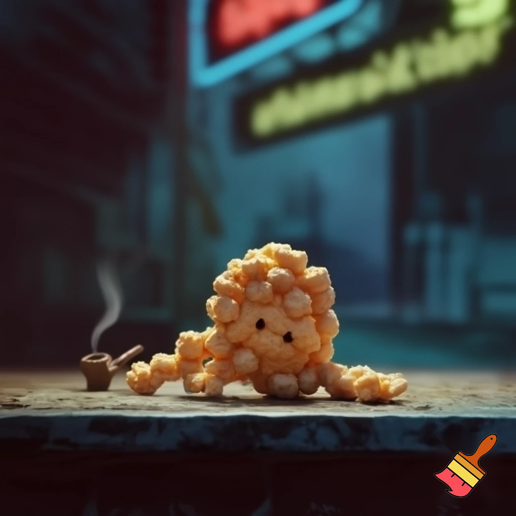 a Cheerio using heroin