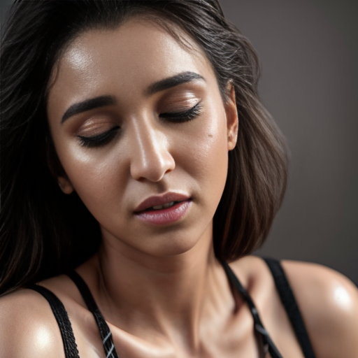 A hyper-realistic photography of shraddha kapoor hot bikini in a deep, stylish embrace and saliva kiss with oldman. Sharp focus on the facial features, showing the pressure of the lips and closed eyes with detailed eyelashes. Dramatic Chiaroscuro lighting, rain droplets on skin, high fashion aesthetic. Shot on Leica M11, extremely detailed, 8k, moody and sophisticated.