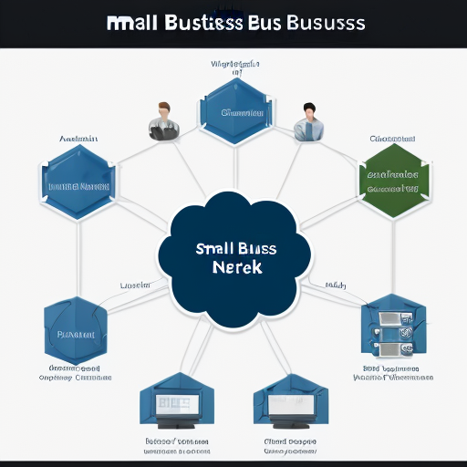 small business industries network diagram 