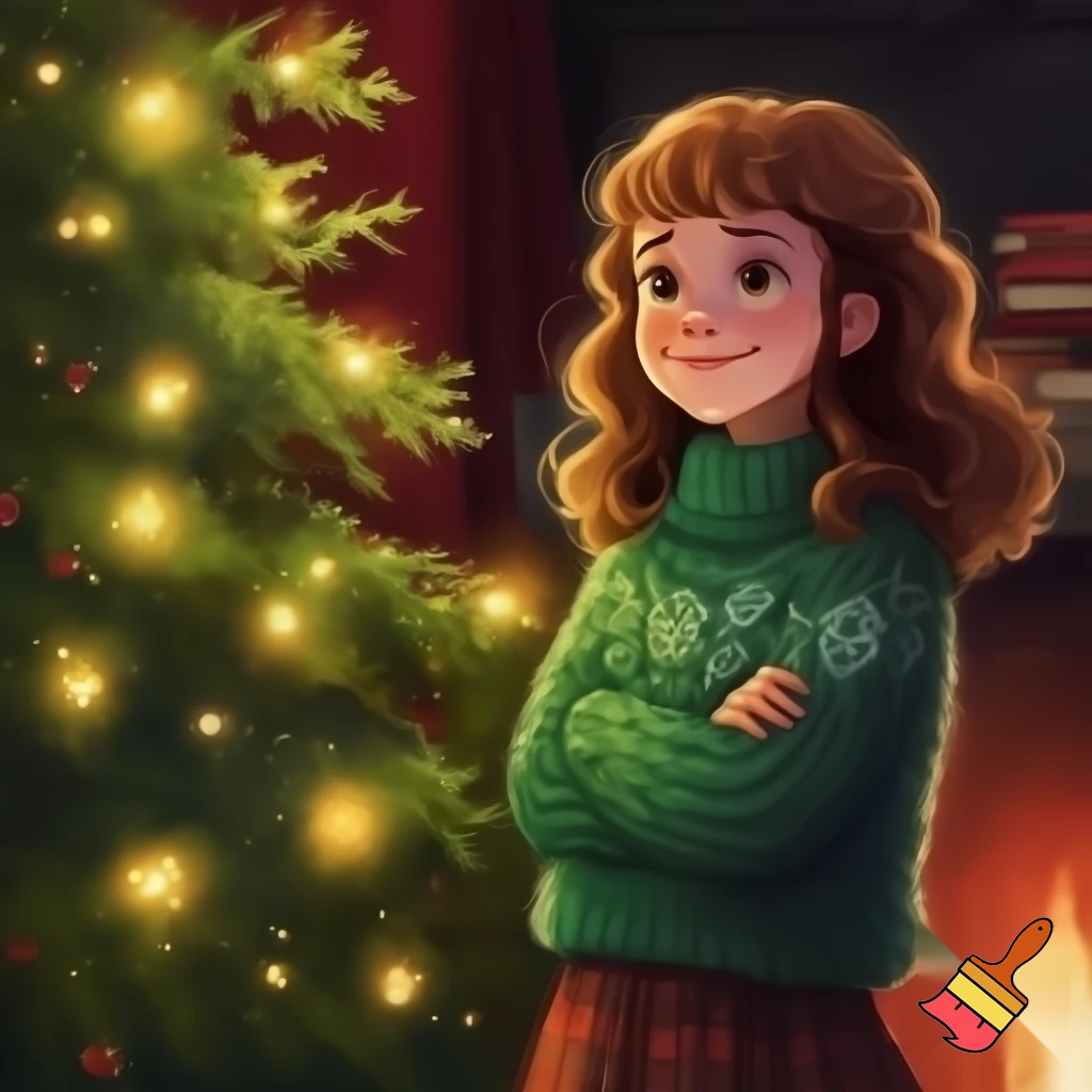 Hermione Granger’s Christmas outfit