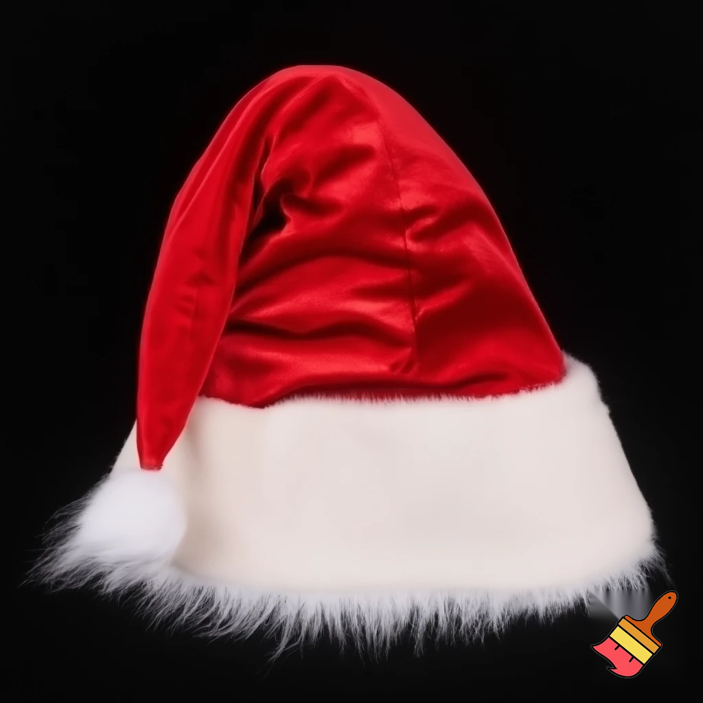 Christmas wizard hat Santa Claus hat velvet