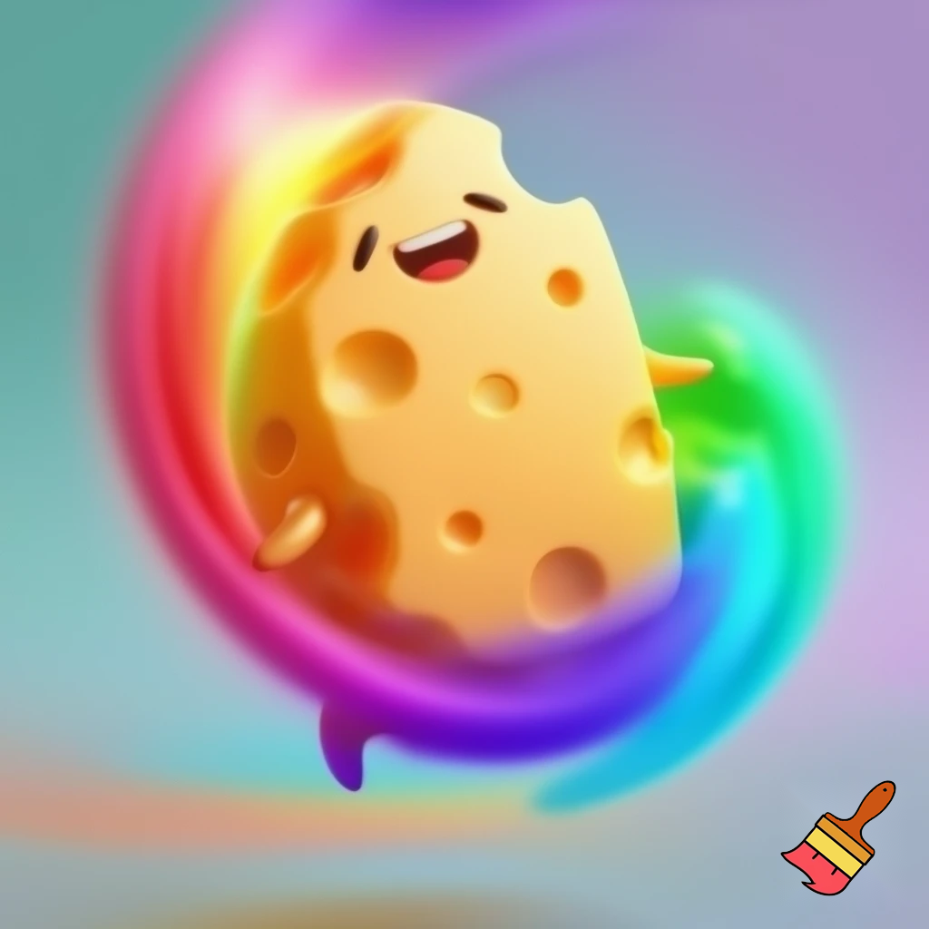 pipi cheese rainbow