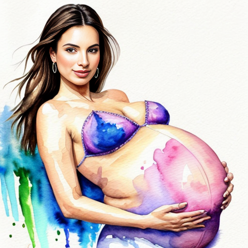 emily ratajkowski naked pregnant 
