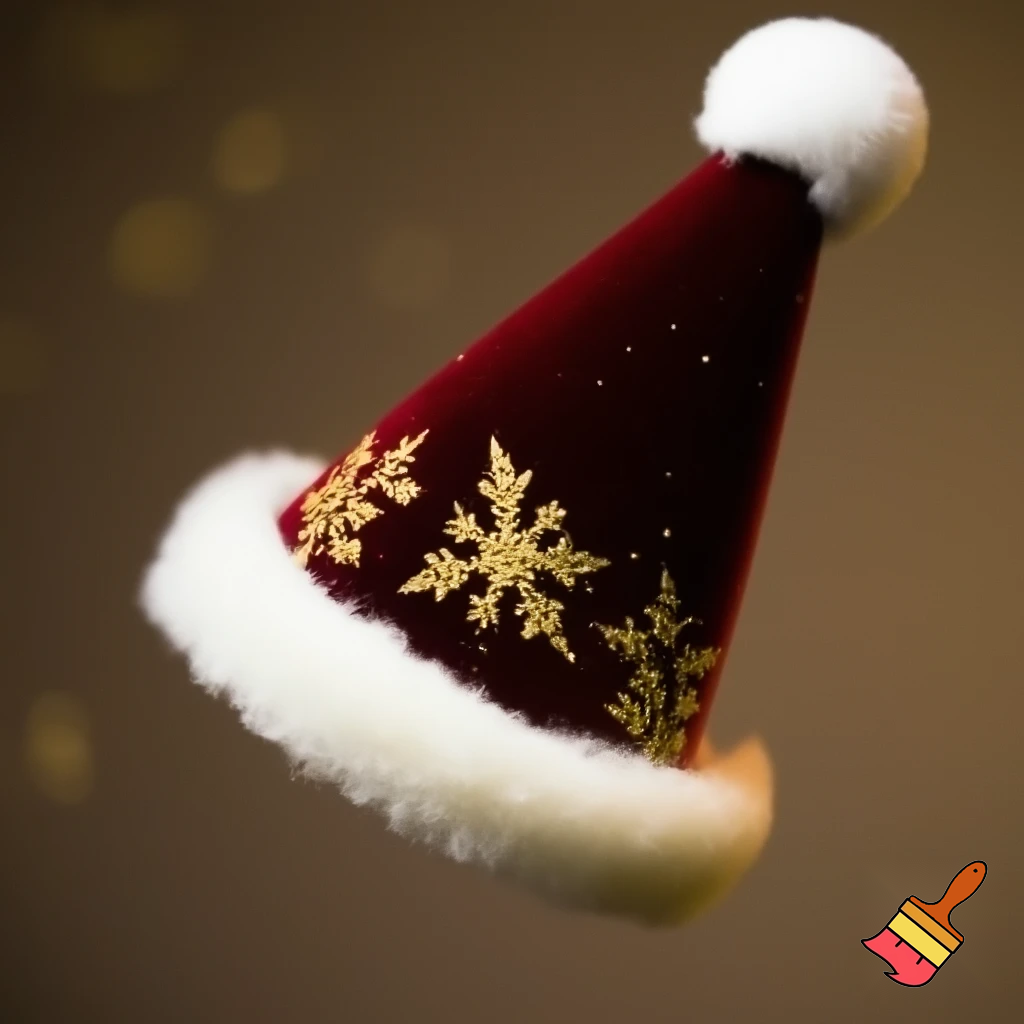 Christmas wizard hat