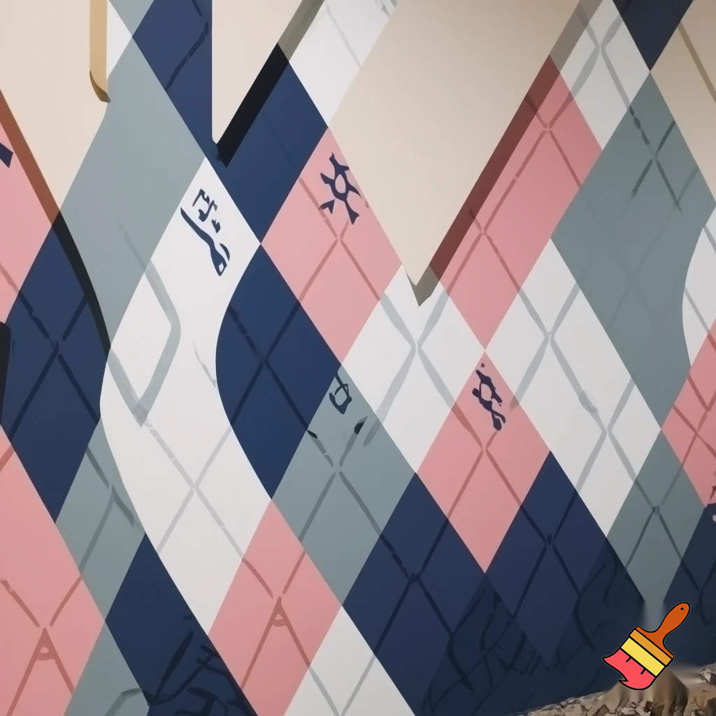 a preppy wall for cafe or resturant