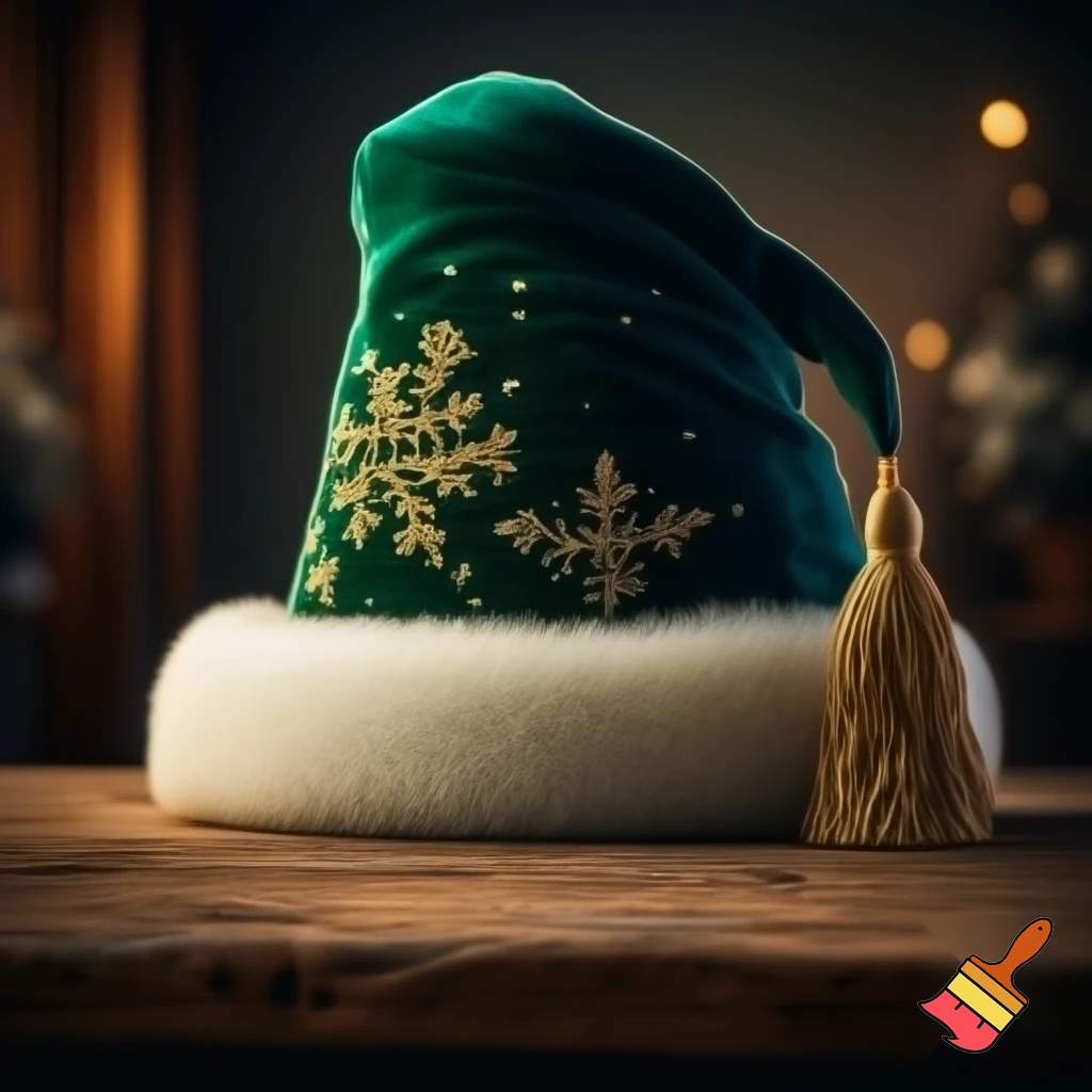 Christmas wizard hat