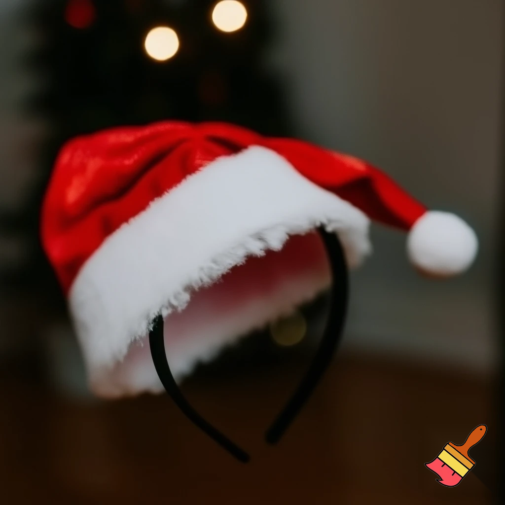 Christmas hat headband