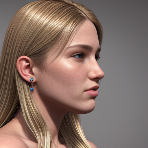 
most beautiful teen girl, high saturation,, colorful, tmodelling, blonde, full body realistic face, sideview, 

