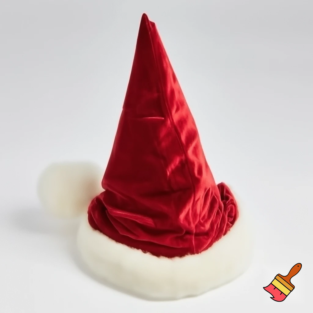 Christmas wizard hat Santa Claus hat velvet