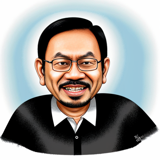 Caricature Anwar Ibrahim 